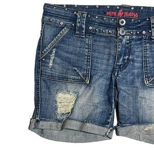 London Jean Brand Jean Shorts 
